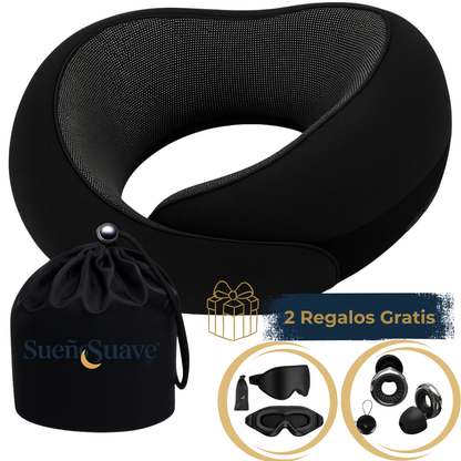 Cojín de Viaje Sueño Suave®  Elimina el Dolor de Cuello