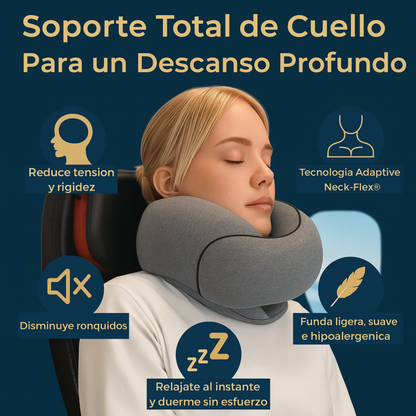 Cojín de Viaje Sueño Suave®  Elimina el Dolor de Cuello